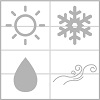 Weather Resistant - The ability of a material to withstand the effects of wind, rain, or sun and to retain its appearance and integrity.
